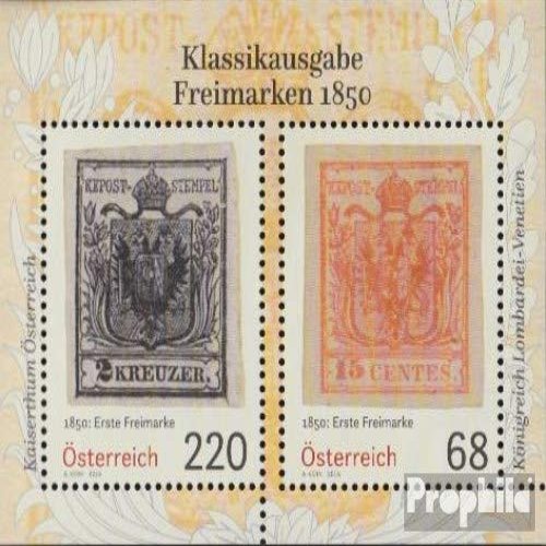 Prophila Collection Austria Block 89 (Complete Issue), Mint Never Hinged (MNH), 2016