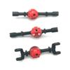 BliliDIY Metal 6x6 Front, Center & Rear Axle Housings for B16/B36 1/16 RC Cars, White view 2