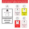 Melis-Folienwerkstatt Snow Removal Service Sign, 60 x 40 cm, 3 mm Rigid PVC view 3