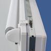 EFIXS Mini Privacy Roller Blind, Gray (10686), 50 x 150 cm (W x H), No Drilling view 3