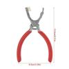 4 mm Leather Stitching Hole Punch Pliers, 2- and 4-Prong Interchangeable view 4