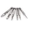 6-Piece HSS Drill Tap Bit Set, 1/8" to 3/8", 1/4" Hex Shank view 2