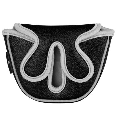 BigTeeth Golf Putter Headcover for Odyssey Backstryke Center-Shafted Putters, Black