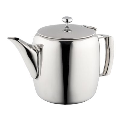 Grunwerg Universal Range 9000 Series Teapot, 18/8 Stainless Steel, 60 oz, High-Gloss Polish
