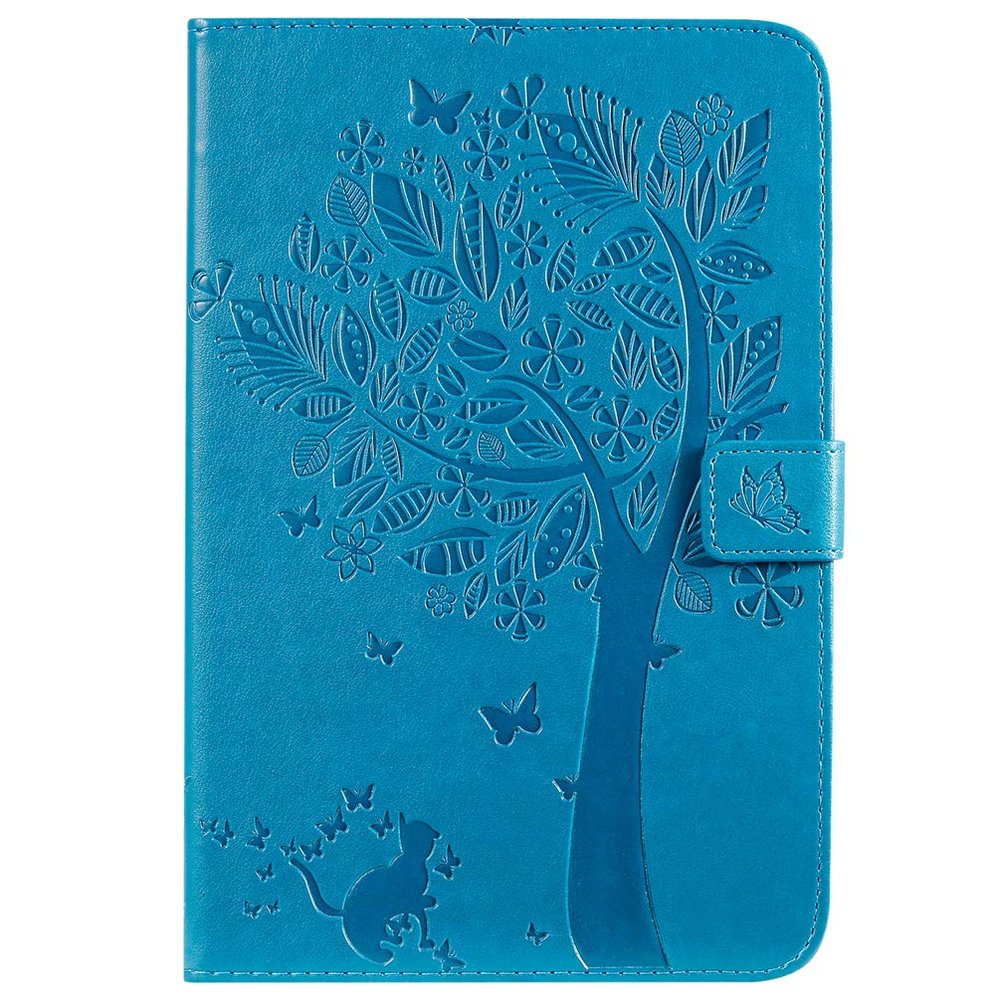 XFDSFDL PU Leather Case for Apple iPad mini 4/5, 7.9-Inch, Blue