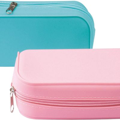 APLI 149924 Silicone Pastel Pencil Case, Multicolor