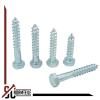 Hex-Head Wood Screws 12 x 300 mm, 50-Pack, DIN 571, Galvanized Steel view 4