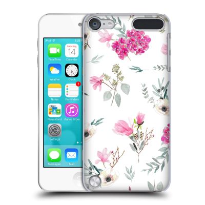 Head Case Designs Official Anis Illustration Rojo White Flowers Pattern Hard Case for Apple iPod touch 5th Gen