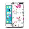Head Case Designs Official Anis Illustration Rojo White Flowers Pattern Hard Case for Apple iPod touch 5th Gen view 1