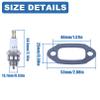 AUMEL 42 mm Cylinder Piston Gasket Kit for Stihl MS240 024, Replacement for 1121 020 1200 view 4