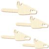 Wood Chainsaw Craft Cutout, 12 cm, 50-Pack view 2