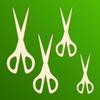 Wooden Scissors for Crafts and Décor, 5–50 cm, 43 cm, Pack of 100 view 3