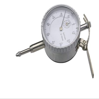 MIB Dial Indicator Micrometer with Lifting Device, 10 mm, 0.01 mm Resolution, 56 mm Outer Ring
