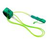 Tenlacum Surf Leash for Surfboards, Green, 10 ft, 6 mm Diameter view 4