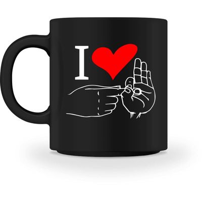 I Love Sex | Fucking, Screwing, Making Love – Mug – M, Black