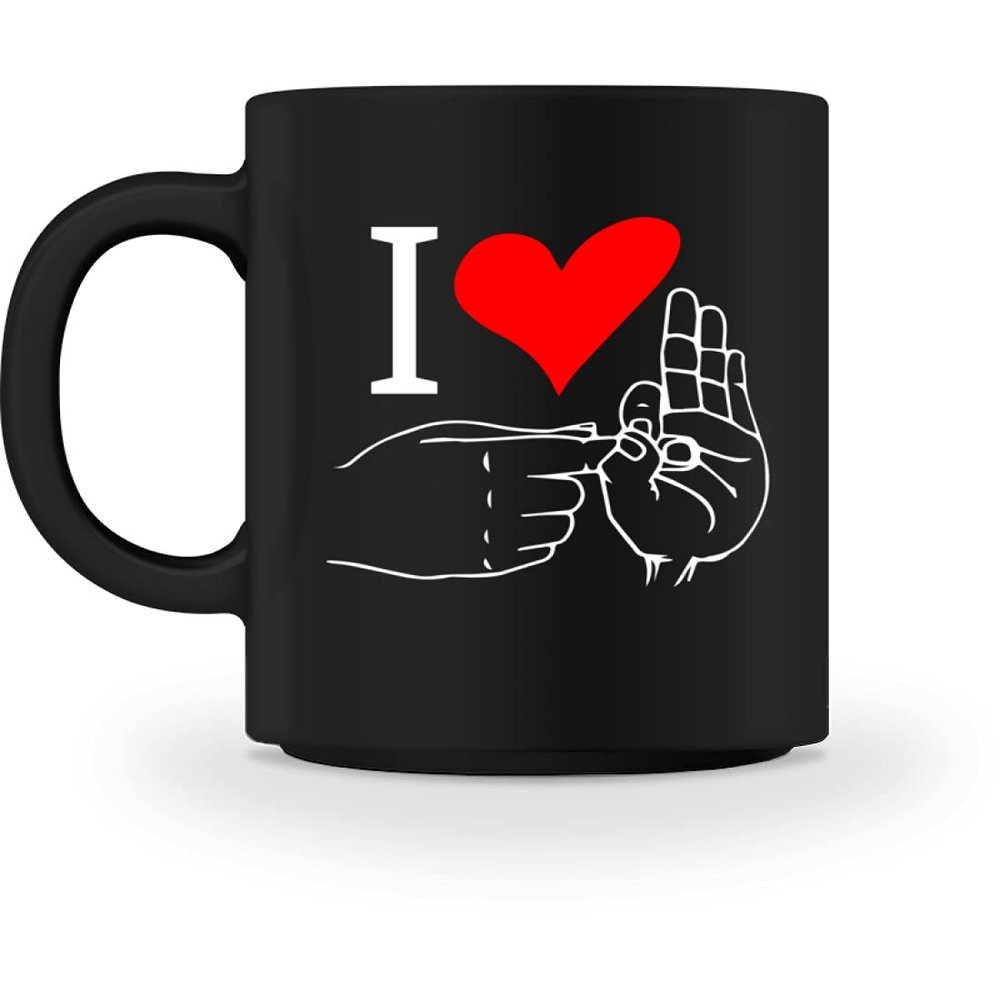 I Love Sex | Fucking, Screwing, Making Love – Mug – M, Black