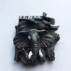 3D Kenyan Elephant Refrigerator Magnet – Africa Souvenir view 4