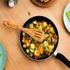 NATUREHOME Olive Wood Kitchen Utensil – Slotted Spatula, Antiseptic and Antibacterial, Silicone- and Plastic-Free view 3