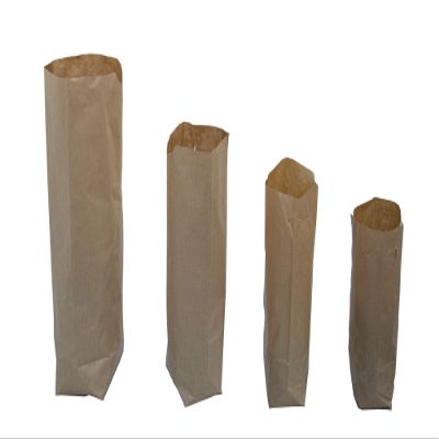 500 Brown Paper Bags, 14.5 x 5.9 x 21 cm
