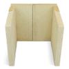 Firebox Lining for Wamsler Jupiter KF 198 Wood-Burning Stove - Firebrick - 6-Piece view 1
