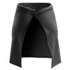 Ferocity Short Personalized Waist Apron with Pockets, Black with Logo [074] view 2