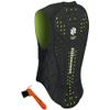 Komperdell Kids’ Back Protector Ballistic JUNIOR, Green/Black, Size 116 + Hoof Pick view 1