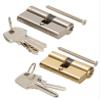 KOTARBAU 25/35 Nickel Double Euro Profile Cylinder Lock, Brass-Plated view 1