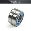 Othmro R8-2RS Deep Groove Ball Bearings, 12.7 mm x 28.575 mm x 7.938 mm, GCr15, 2-Pack view 4