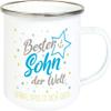 ShirtInStyle Enamel Mug Set, Best Daughter & Best Son view 4