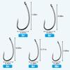 Barbless Curve-Shank Carp Hooks, 100-Piece Set view 3
