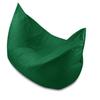 BuBiBag Beanbag – Rectangular Edgeless Floor Cushion, Indoor & Outdoor, Dark Green, 150 x 120 cm view 3