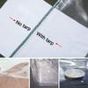 Transparent Waterproof Tarp with Eyelets, Heavy-Duty Anti-Aging Insulation Film (300 g/m², 500 g/m²), 1.6 × 1.6 m, Thick view 4