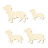 Wooden Dachshund V2 – Craft Decoration, 3–50 cm, Size: 38 cm, Pack of 50 view 2