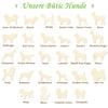 Wooden Dachshund V2 – Craft Decoration, 3–50 cm, Size: 38 cm, Pack of 50 view 4