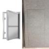 Blazea Magnetic Tiled Access Panel, Concealed Metal Drywall Door, 400 × 850 mm view 1