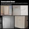 Blazea Magnetic Tiled Access Panel, Concealed Metal Drywall Door, 400 × 850 mm view 2