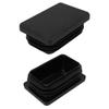 cyclingcolors 5-Pack Black Rectangular Plastic Tube Inserts, 50 × 10 mm view 2