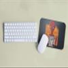 BLAK TEE Funny Alien Straight Outta Mars Slogan Mouse Pad, 18 x 22 cm, 3 Colors, Black view 2
