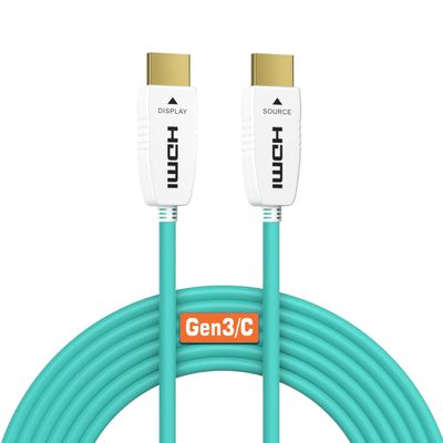 RUIPRO 8K HDMI 2.1 Fiber Optic Cable 48 Gbps, 8K60, 4K120, HDR, eARC, 6 m