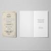 Retro Gray Christmas Cards, 10-Pack | Folded Cards for Family, Friends & Business view 2