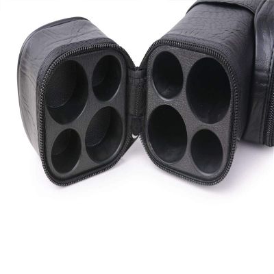 AB Earth Pool Cue Carrying Case, Faux Leather, 2 x 2