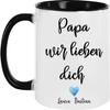 EZYshirt Personalized Best Dad Coffee Mug, Various Designs view 1