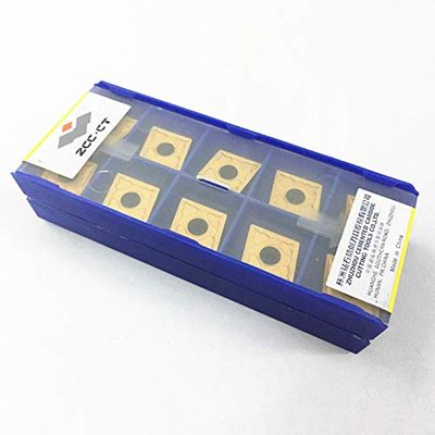 10-Piece CNMG120404-PM YBC251 Carbide CNC Turning Inserts for Steel