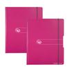 Herlitz easy orga to go A4 Clipboard Folder (2-Pack, Berry) view 1