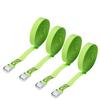 MroMax Cargo Tie-Down Strap, 2.5 cm x 10 m, Camlock Buckle, up to 150 kg, Green, 4 pcs view 1