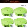 MroMax Cargo Tie-Down Strap, 2.5 cm x 10 m, Camlock Buckle, up to 150 kg, Green, 4 pcs view 4
