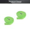 MroMax Tie-Down Strap, 1 in x 36 ft, Cam Buckle, 150 kg, Green, 2-Pack view 4