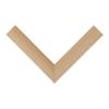 FRAMO Trend 35 Wall Mirror 55 x 35 cm with Beech Frame view 3