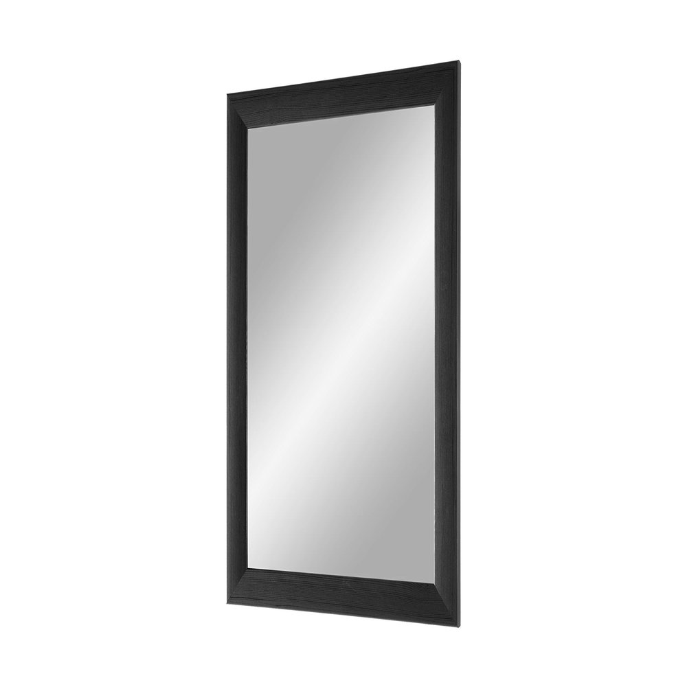 FRAMO Trend 35 Wall Mirror, 40 x 85 cm, Black Pine Frame