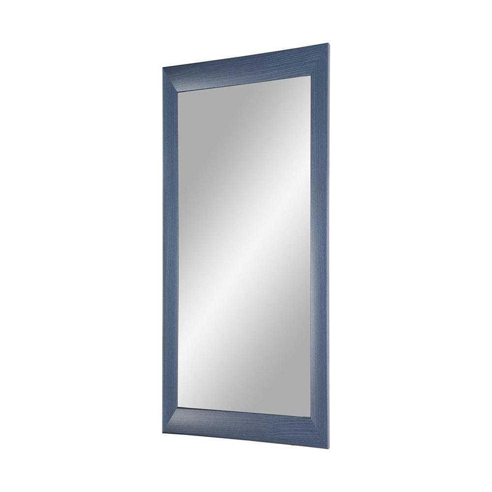 FRAMO Trend 35 Wall Mirror 70 x 140 cm with Frame, Slate Blue